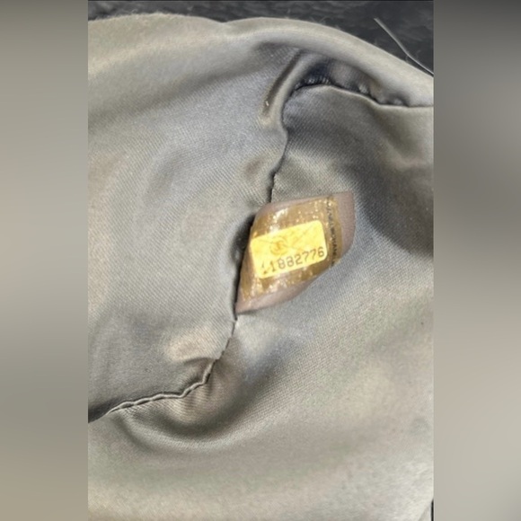 Chanel authentic classic quilted aged glazed calfskin black silver - Picture 13 of 15